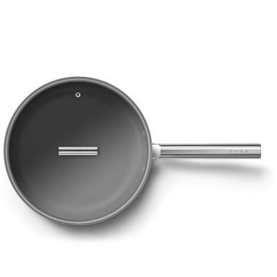 SMEG 50's Style Frypan With 30 Inch Diameter In Black - CKFF3001BLM