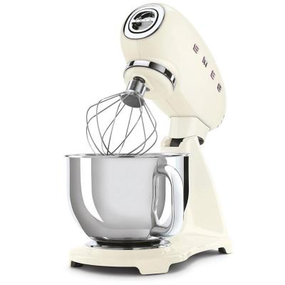 SMEG 50's Style Stand mixer in Cream - SMF03CRUS