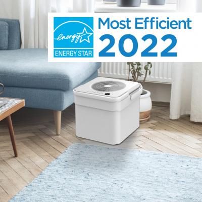 Danby 50 Pint Cube Dehumidifier in White - DDR050BCWDB-ME-6