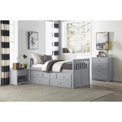 Orion Collection Nightstand in Gray - B2063-4