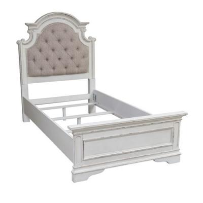 Magnolia Manor Collection Twin Upholstered Bed - 244-YBR-TUB