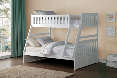 Galen Collection Twin Over Full Bunk Bed - B2053W-TF-K