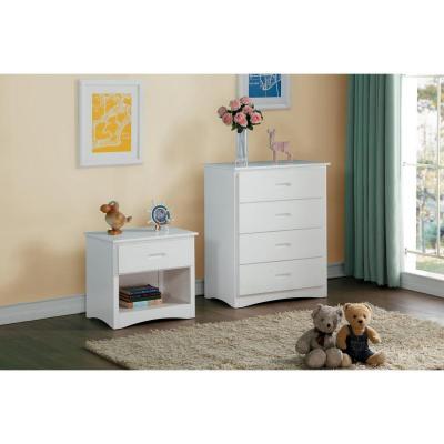 Galen Collection Youth Kids Chest with 4 Drawers - B2053W-9