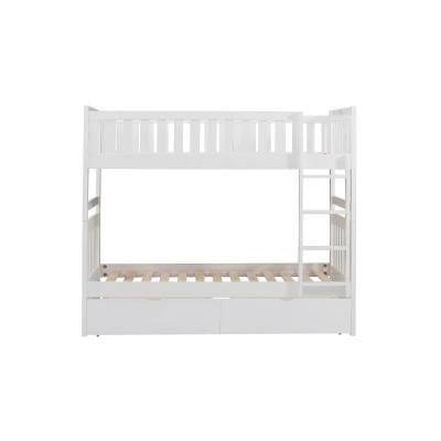 Galen Collection Twin Over Twin Bunk Bed with Storage Box - B2053W-1*T