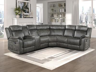 Kilmer 3pc Motion Sectional - M-9479BRG-SECT-K