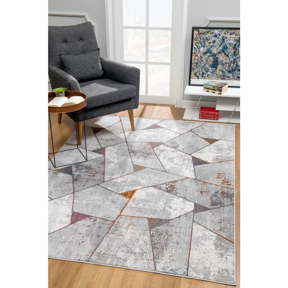 Koshani SUNSH-MERAKI-1154 5 X 8 Meraki Rug in Grey -