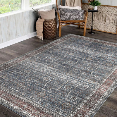 Koshani 5 X 8 Sahara Rug in Blue - SUNSH-SAHARA-4684