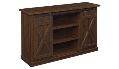 Bell'O Cottonwood TV Stand for TV Up to 60 Inch in Espresso - HARRIS