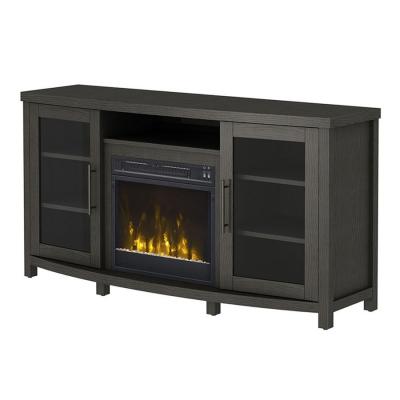 Bell'O TV Stand for TVs up to 60" with 18" Electric Fireplace - Rossville