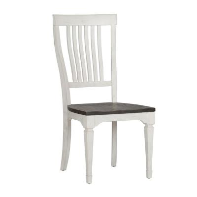 Liberty Furniture Allyson Park Slat Back Side Chair (RTA) - 417-C1500S