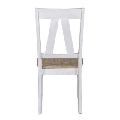 Liberty Furniture Lindsey Farm Splat Back Side Chair (RTA) - 62WH-C2500S