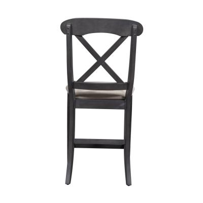 Liberty Furniture Ocean Isle Upholstered X Back Counter Chair (RTA) - 303G-B300124