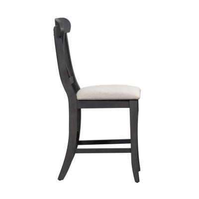 Liberty Furniture Ocean Isle Upholstered X Back Counter Chair (RTA) - 303G-B300124