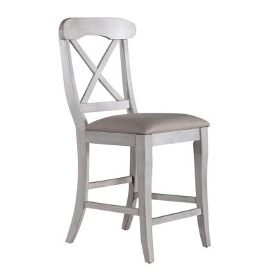 Liberty Furniture Ocean Isle Upholstered X Back Counter Chair (RTA) - 303W-B300124