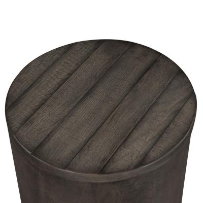 Liberty Furniture Modern Farmhouse Drum End Table - 406-OT1021