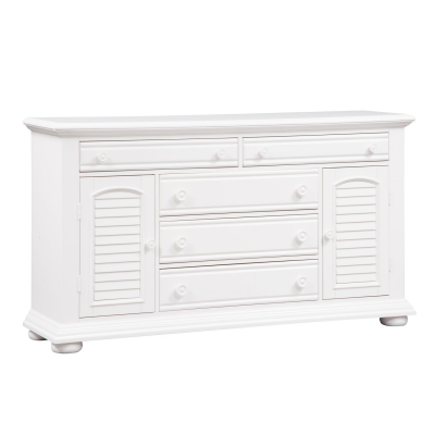 Summer House I 2 Door 5 Drawer Dresser - 607-BR32