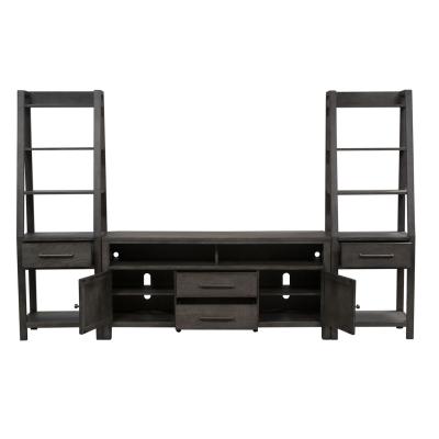 Liberty Furniture Modern Farmhouse Entertainment Center with Piers - 406-ENTW-ECP