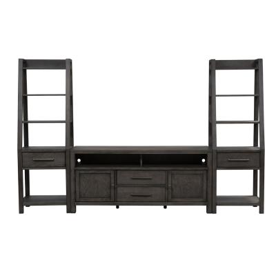 Liberty Furniture Modern Farmhouse Entertainment Center with Piers - 406-ENTW-ECP