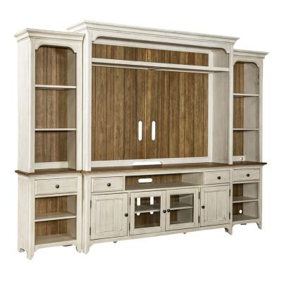 Liberty Furniture Farmhouse Reimagined Entertainment Center with Piers - 652-ENT-ECP