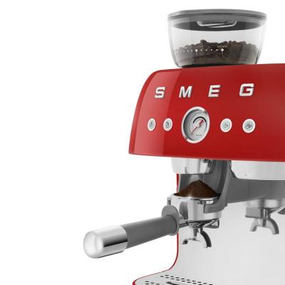 SMEG Retro Style Espresso Manual Coffee Machine in Red - EGF03RDUS