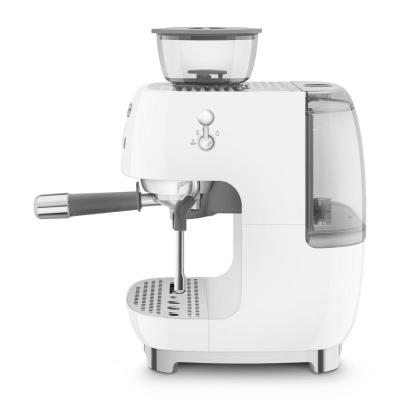 SMEG Retro Style Espresso Manual Coffee Machine in White - EGF03WHUS