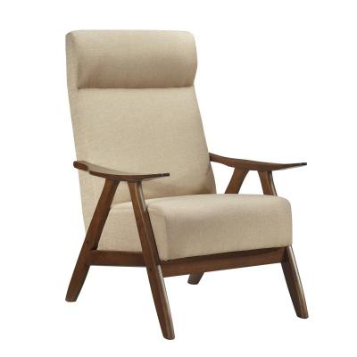 Kalmar Collection Accent Chair Light Brown - 1077BR-1