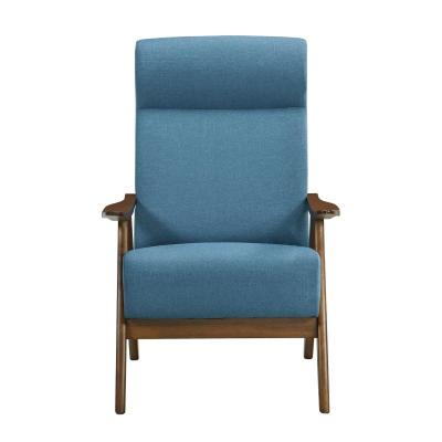 Kalmar Collection Accent Chair Blue - 1077BU-1