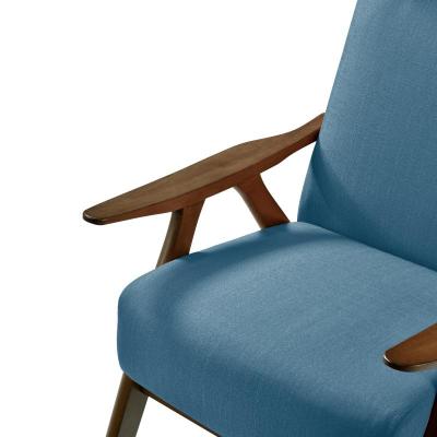 Kalmar Collection Accent Chair Blue - 1077BU-1