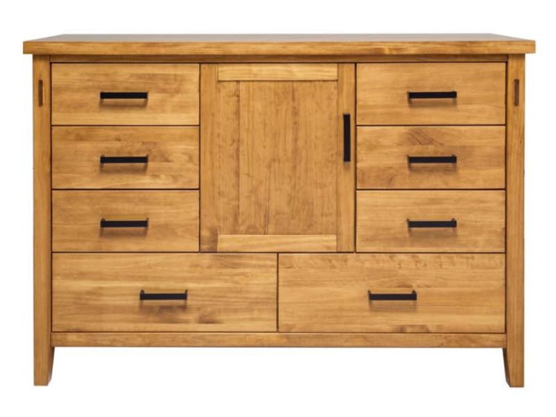 Mako Wood Furniture 8400-Q6PC-K Hudson Pine Queen 6PC Set 