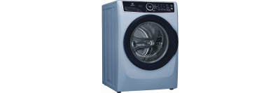 27" Electrolux 5.2 Cu. Ft. I.E.C Front Load Perfect Steam Washer with LuxCare Wash in Glacier Blue - ELFW7437AG