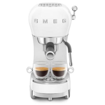 SMEG Espresso Manual Coffee Machine Retro-style - ECF02WHUS