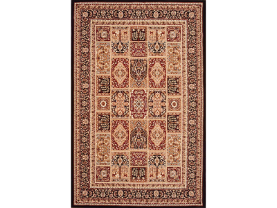 Waldorf Collection 5602 Onyx 5'x8' Area Rug Made of Polypropylene - O55ONYX560258