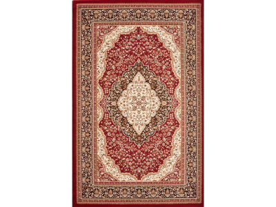 Waldorf Collection 4367 Ruby 5'x8' Area Rug Made of Polypropylene - O55RUBY436758