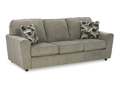 Cascilla Stationary Fabric Sofa Pewter - 2680538