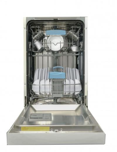 18" Danby Built-in Dishwasher With Front Controls In White - DDW18D1EW