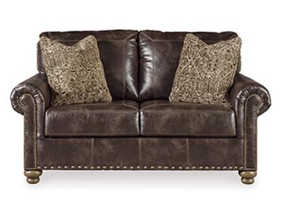 Nicorvo Loveseat in Coffee - 8050535 