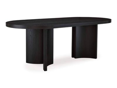 Rowanbeck Oval Dining Room Table - D821-25