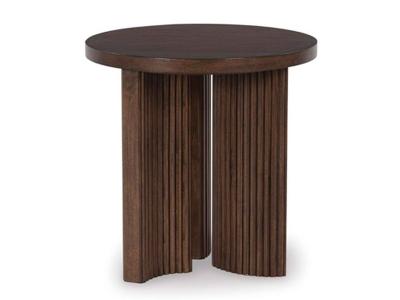 Korestone Round End Table - T689-6