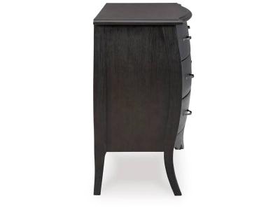 Coltner Accent Cabinet in Black - A4000572