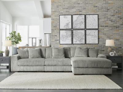 Lindyn Fog Sectional w/RAF Chaise - 2110517/2110546/2110564