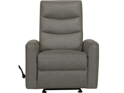 Catnapper Jet Silver Fabric Glider Recliner - 2620-6-1419-18