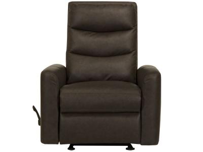 Catnapper Jet Walnut Fabric Glider Recliner - 2620-6-1419-49