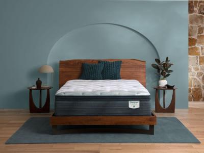 Harmony Lux Glacier Grove Full/Double Pillow Top Mattress and Boxspring Set