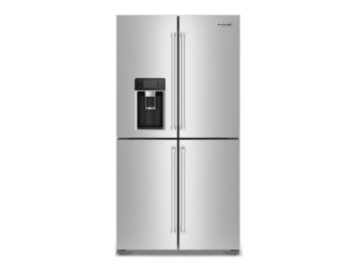 KitchenAid 4 Door Counter Depth Full Size Refrigerators - KRQC736RPS