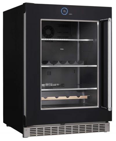 24" Silhouette Built-in Under Counter Refrigerator - SRVBC050L - SS