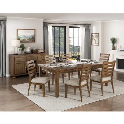 Tigard Collection Dining Table with 6 Dovetail Drawers - 5761-78