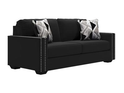 Gleston Stationary Fabric Sofa Onyx - 1220638 