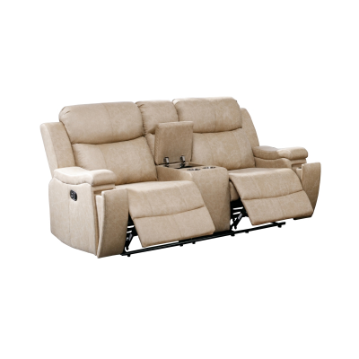 Mazin Furniture Bradford Collection Buff Motion Reclining LoveSeat - 99990BUF-2C