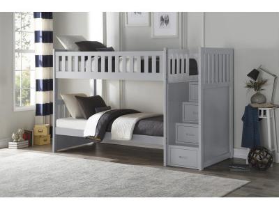 Orion Collection Twin Over Twin Step Bunk Bed - B2063-STT-K