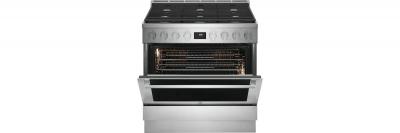 36" Electrolux 4.4 Cu. Ft. Freestanding Dual Fuel Range with 6 Sealed Burners  -  ECFD3668AS